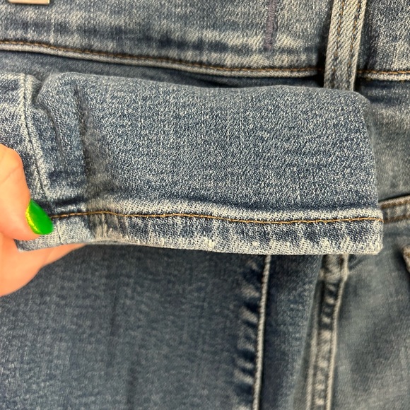 Madewell Jeans button Fly Cropped - Picture 3 of 4